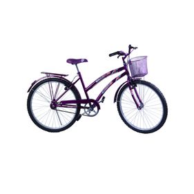 Bicicleta Dalannio Bike Aro 24 Susi Feminina 0943 Violeta - Outlet