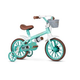 Bicicleta Nathor Aro 12 Feminina Antonella Baby Verde - Outlet