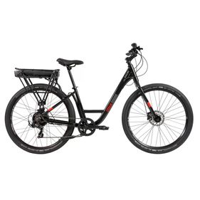Bicicleta Elétrica E-Vibe Urbam Caloi Aro 27,5 Freio Disco Hidráulico 7 Velocidades Preto
