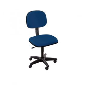 Cadeira Giratória Moveis Belo Secretária Super Pop com Rodízio Azul