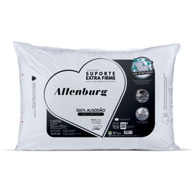 Travesseiro Suporte Extra Firme Altenburg 180 Fios 50x70cm Branco