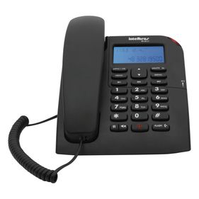 Telefone com Fio Intelbras TC 60 Com Identificador de Chamadas Preto