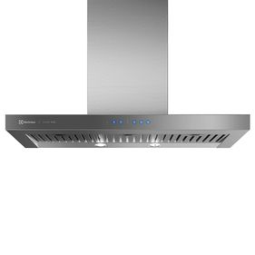 Coifa de Parede Electrolux 90cm 90CTU Inox Home Pro com Painel frontal de Vidro Espelhado 220V