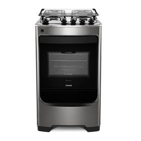 Fogão 4 Bocas Consul CFO4N Piso Inox Bivolt - Outlet