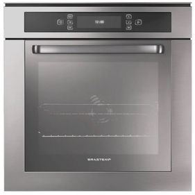 Forno de Embutir Elétrico Brastemp 67L BO260AR Gourmand Inox 220V