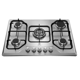 Cooktop à Gás Electrolux 5 Bocas GT75X com Tripla Chama Inox Bivolt