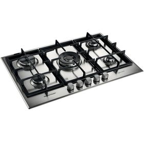 Cooktop à Gás Brastemp 5 Bocas Gourmand BDK75DR Inox 220V