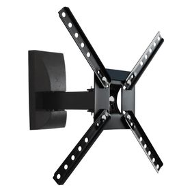 Suporte de Parede Articulado Brasforma SBRLB-130 para TVs LCD, LED, Plasma e 3D Preto - Outlet