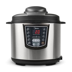 Panela de Pressão Elétrica Midea 6L Digital Inox 220V