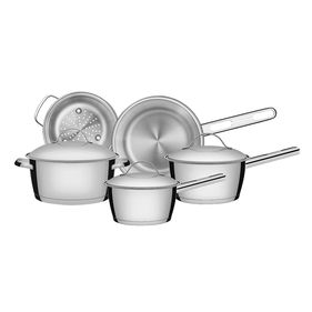 Jogo de Panelas Tramontina Allegra 5 Peças Inox - Outlet