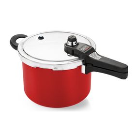 Panela de Pressão Nigro Eterna 6,0L Vermelho - Outlet