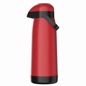 Garrafa Térmica Termolar Magic Pump 1,8 Litros Vermelho/Preto