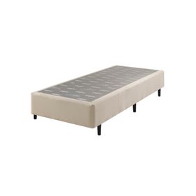 Base Para Colchão Excellence Ecoflex Solteiro 96x203x25cm Bege