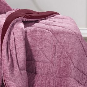 Edredom Queen Blend Fashion Altenburg 240x260 Concept Bordeaux - Outlet
