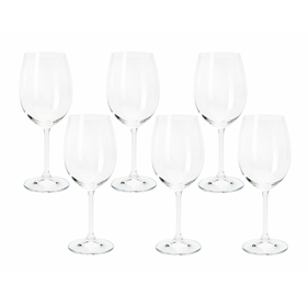 Jogo de 6 Taças Rojemac de Vinho Tinto em Cristal Ecológico Colibri