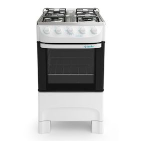 Fogão 4 Bocas Mueller Moderatto G6 Acendimento Manual 601230015 Branco Bivolt