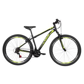 Bicicleta Velox Caloi Aro 29 Freio V-Brake Suspensão Dianteira 21 Velocidades Preto