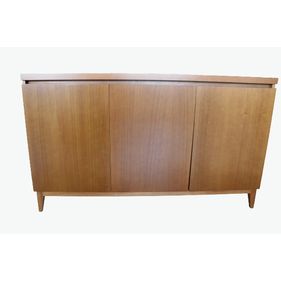 Balcão Buffet Dom Artsoli 180cm 4 Portas Castanho Claro