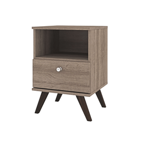 Mesa de Cabeceira RT3019 Movelbento 1 Gaveta Rústico - Outlet
