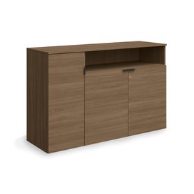 Armário Médio para Escritório Frame com Chave F208 Kappesberg 3 Portas Munique