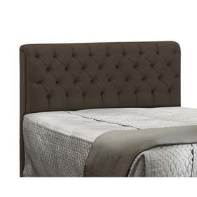 Cabeceira Casal Paris VS Móveis 140cm com Captone Veludo Castor