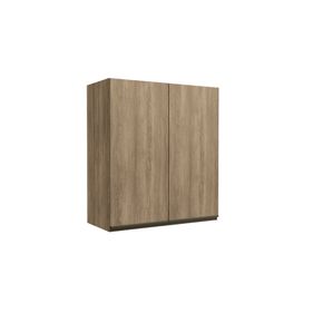 Armário Aéreo de Cozinha Maxx G764 Kappesberg 2 Portas 80cm Nogal