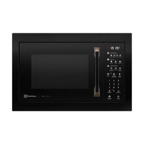 Micro-ondas de Embutir Electrolux 34L Grill Pro Séries Preto 220V