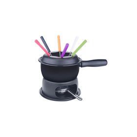 Conjunto de Fondue Brinox 11 Peças Aço e Inox