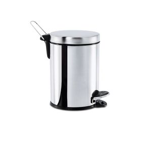 Lixeira Brinox 3 Litros com Pedal e Balde Inox