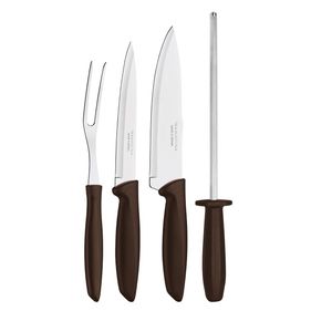 Conjunto Tramontina para Churrasco 4 Peças Plenus Inox - Outlet