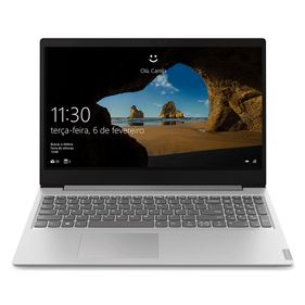 Notebook Lenovo IdeaPad S145 Intel Celeron 4GB 512GB HD Tela LED 15,6" Windows 10 Home S145-81WT0005BR Prata Bivolt