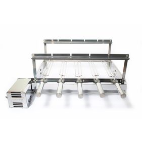 Churrasqueira Rotativa Laurindos Elétrica 5 Espetos G5E-4866 Inox