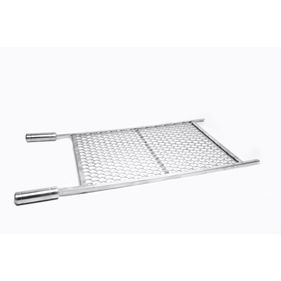 Grelha Fixa Laurindos Moeda com Ponteira 40x50cm G400 Inox