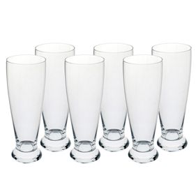 Jogo de 6 Copos para Cerveja Full-Fit Bierhaus em Cristal Bohemia 300ml