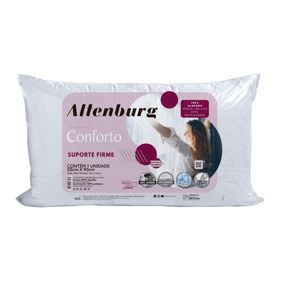 Travesseiro Altenburg Conforto 50x90cm 180 Fios Branco