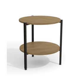 Mesa Apoio Kappesberg 47cm LI017 Freijó/Preto