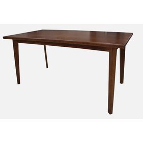 Mesa Retangular Milena Matte 160x80 Imbuia - Outlet