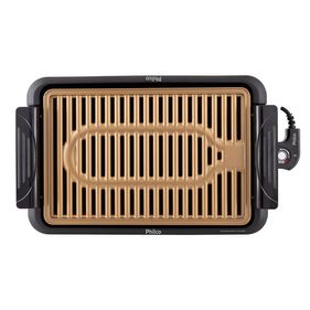 Churrasqueira Elétrica Philco PCQ1200D Preto/Bronze 220V