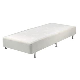 Base Para Colchão Excellence Ecoflex Solteiro 96x203x25cm Cinza Claro - Outlet