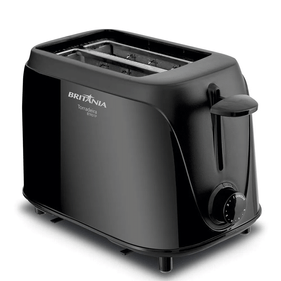 Torradeira Britânia BTR01P com 6 Níveis de Tostagem Preto 220V