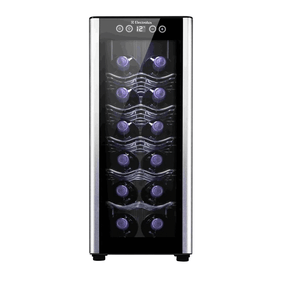 Adega Electrolux com Painel Eletrônico Touch 12 Garrafas ACB12 Preto Bivolt - Outlet