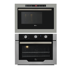Kit Fischer Infinity de Embutir Forno Elétrico 50 Litros +Micro-ondas 25 Litros Inox 220V