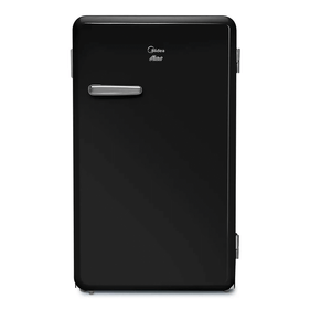 Frigobar Midea Retrô 95L MRV10P2 Preto Onix 220V