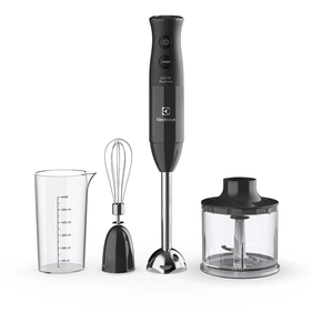 Mixer Electrolux TruFlow Processador e Batedor de Claras 600W EIB20 Preto/Inox 220V