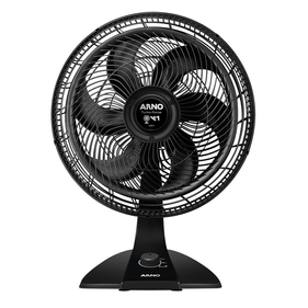 Ventilador de Mesa/Parede Arno Turbo Force VF42 40cm Preto 220V
