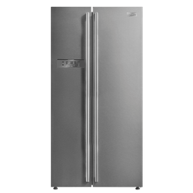 Refrigerador Midea A+++ 528L MD-RS587FGA04 Side By Side Inox 220V