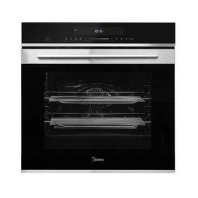 Forno de Embutir Elétrico Midea 80L TCT80P2 ProTouch Com Grill/Air Fryer/Convecção Preto 220V