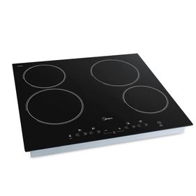 Cooktop Midea 4 Bocas Elétrico Controle Touch Screen Vitrocerâmico CCA40P2 220V