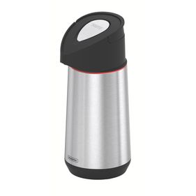 Garrafa Térmica Tramontina Exata em Aço Inox 1,2L Inox/Preto