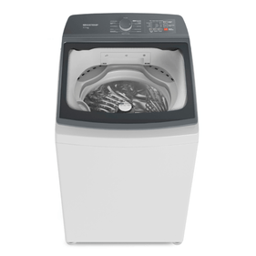 Lavadora de Roupas Brastemp Advanced 17Kg BWK17AB Cesto Inox Ciclo Antibolinha Branco 220V